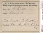 Etiketten zu Tetraedrit (NHMW-MIN-Ak197)